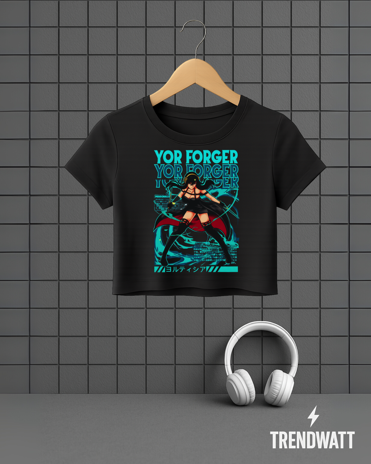 Yor Forger | Spy x Family Anime Crop Top