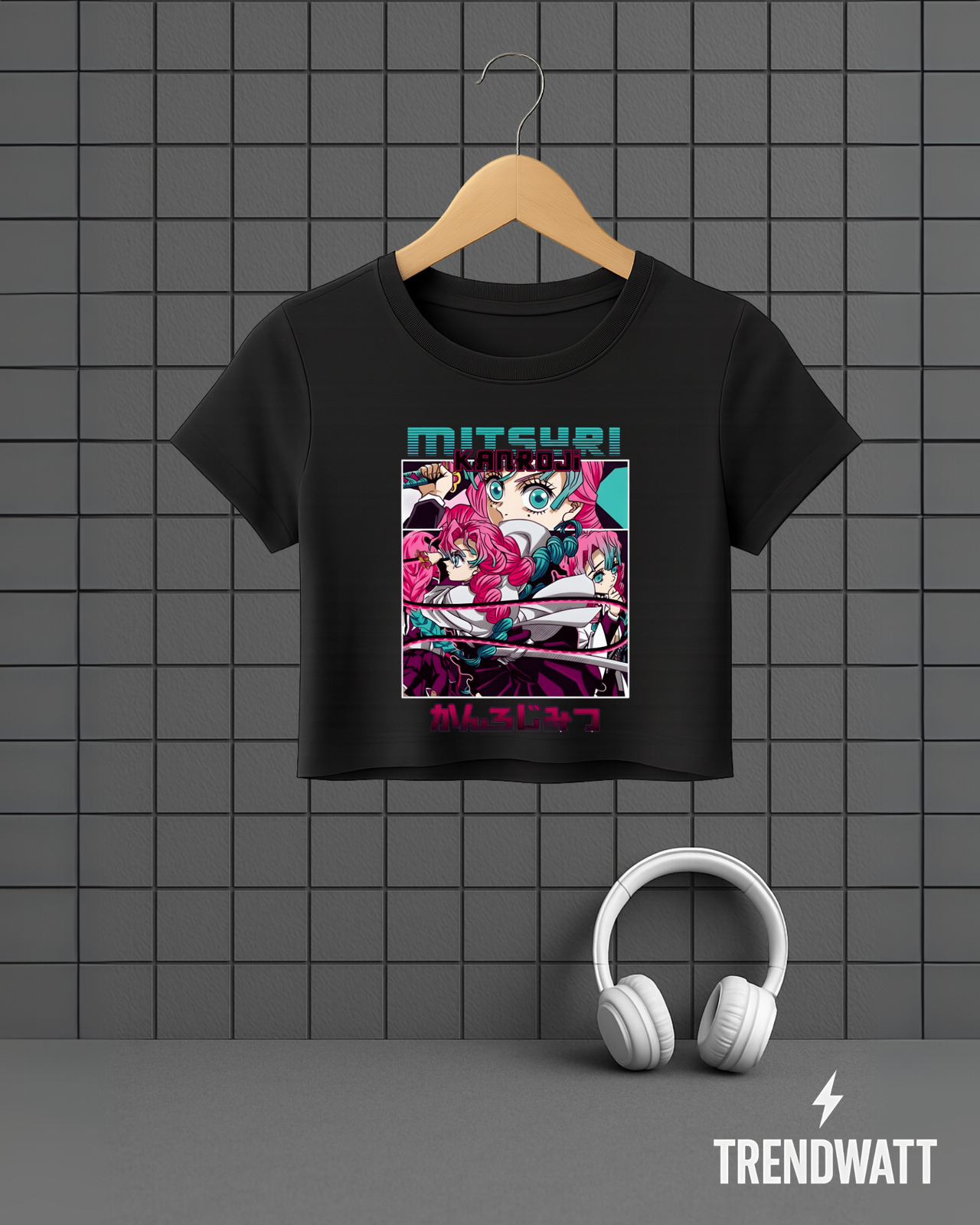 Mitsuri Kanroji | Demon Slayer Anime Crop Top