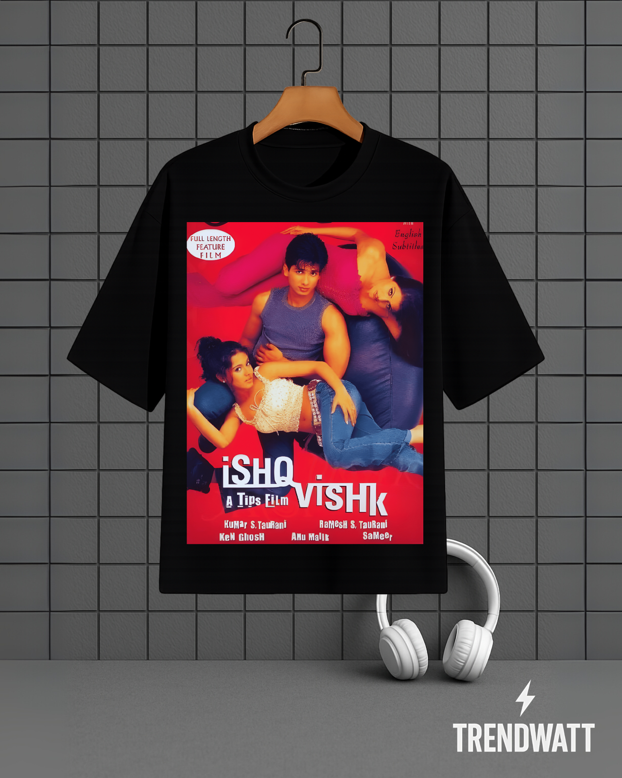 Ishq Vishk | Youthful Bollywood Romance T-Shirt