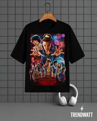 Thumbnail for Stranger Things | Retro Sci-Fi Series Tribute T-Shirt