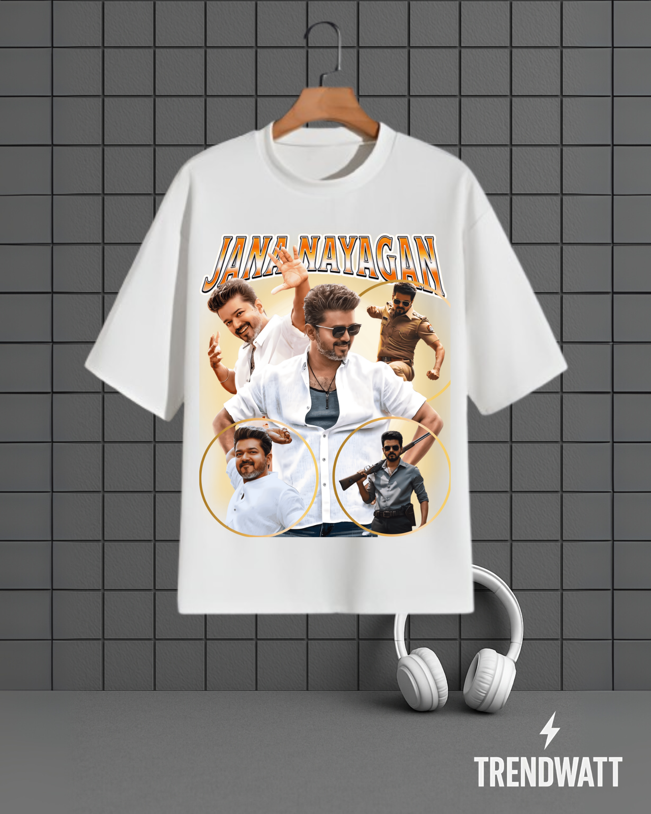 Jana Nayagan | Thalapathy Vijay Political Mass T-Shirt
