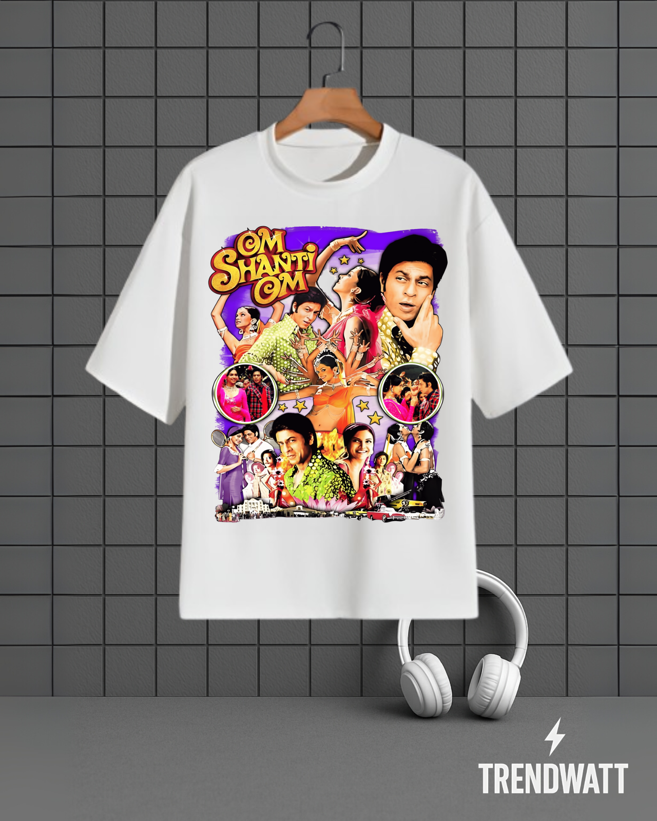 Om Shanti Om | Retro Bollywood Tribute T-Shirt