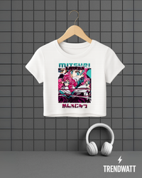 Thumbnail for Mitsuri Kanroji | Demon Slayer Anime Crop Top