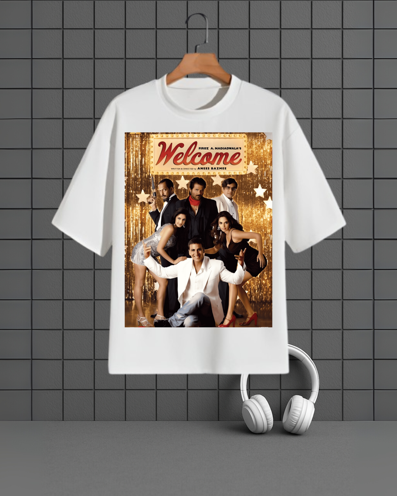 Welcome | Iconic Bollywood Comedy T-Shirt