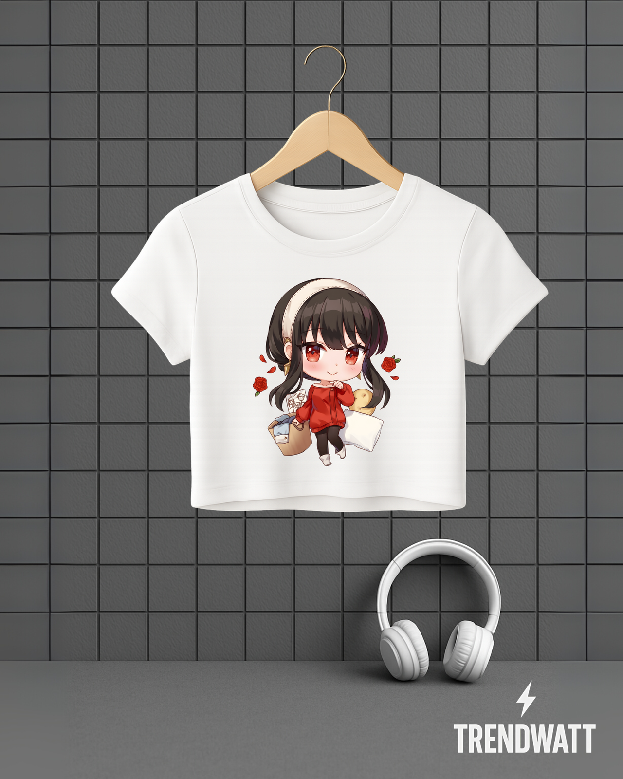 Yor Forger | Stylish Anime Spy Crop Top