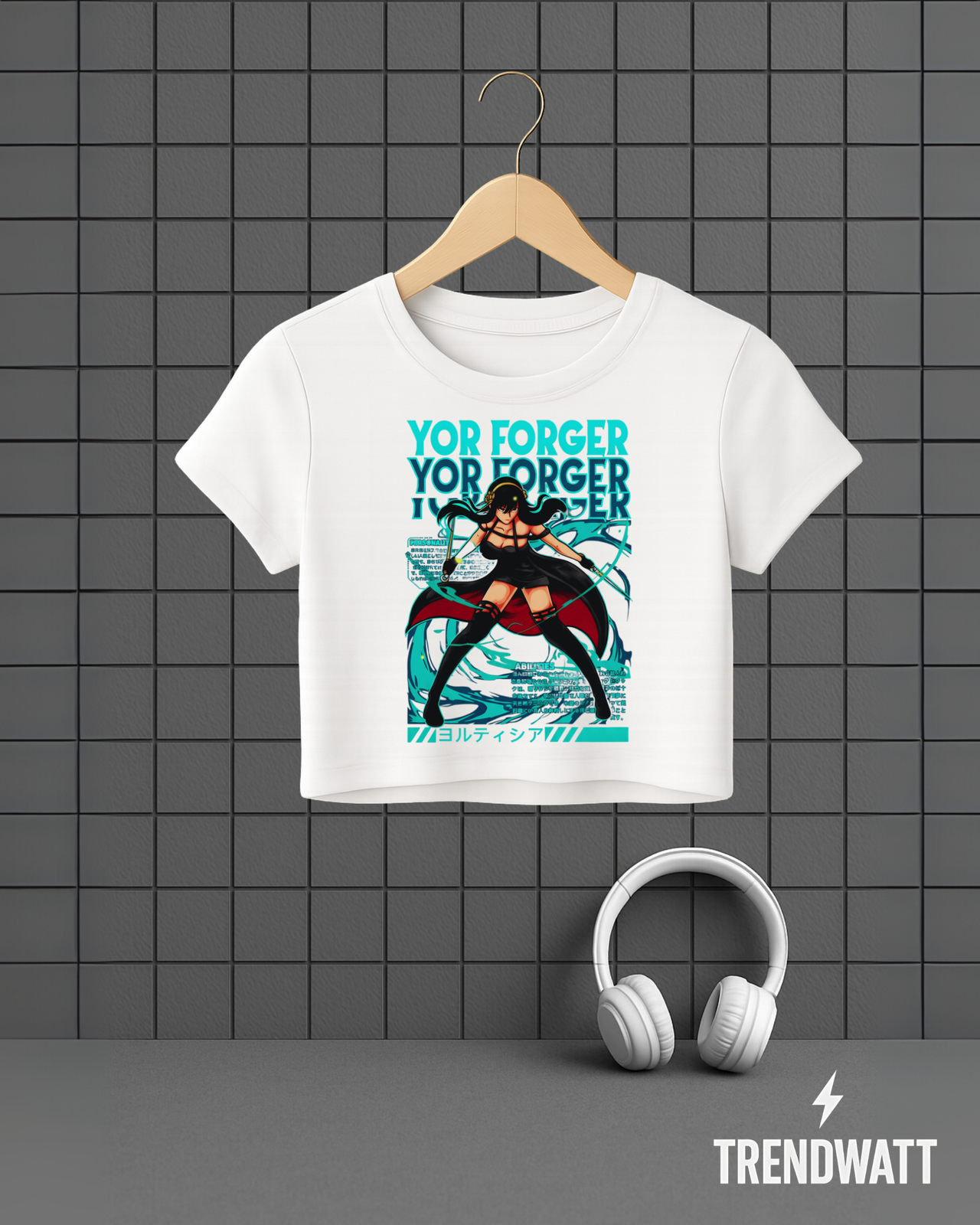 Yor Forger | Spy x Family Anime Crop Top