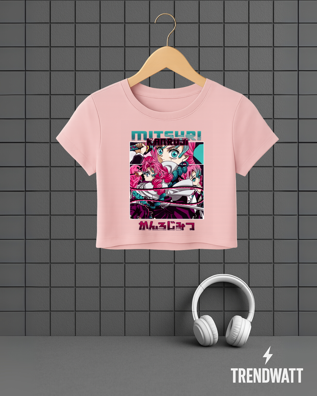Mitsuri Kanroji | Demon Slayer Anime Crop Top