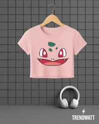 Thumbnail for Bulbasaur | Cute Pokémon Crop Top