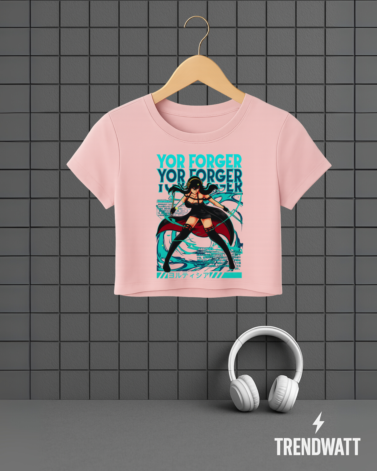 Yor Forger | Spy x Family Anime Crop Top