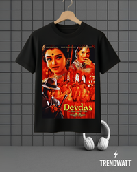 Thumbnail for Devdas | Timeless Bollywood Tragedy Classic T-Shirt