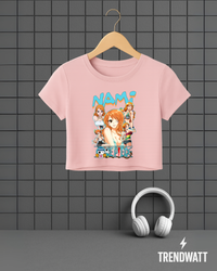 Thumbnail for Nami | One Piece Anime Crop Top