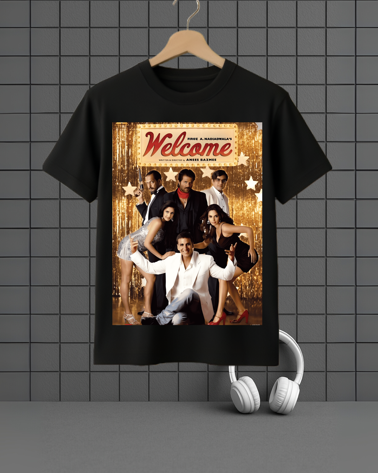 Welcome | Iconic Bollywood Comedy T-Shirt