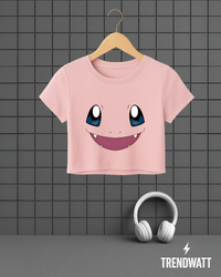 Thumbnail for Chamender | Cute Pokémon Crop Top
