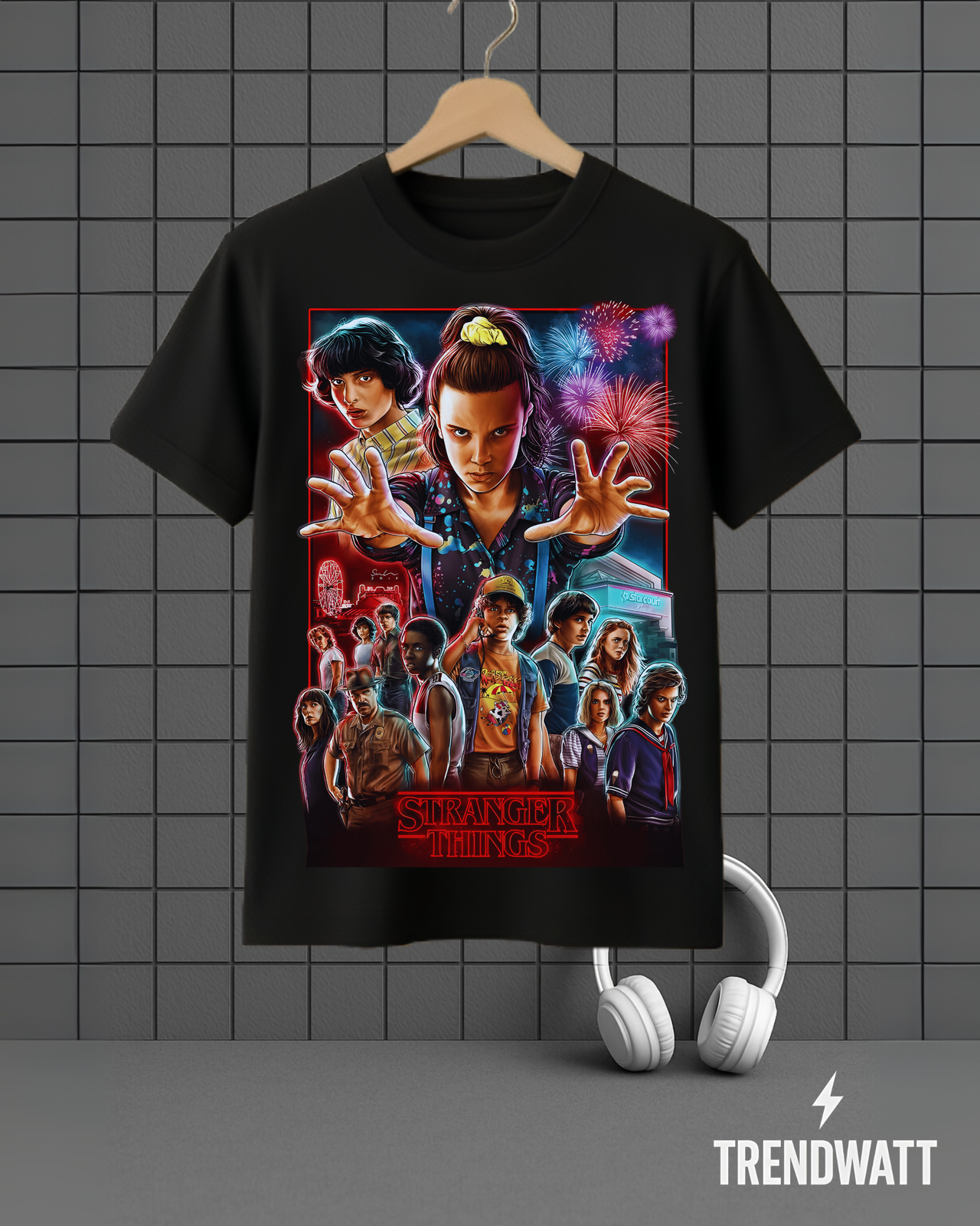 Stranger Things | Retro Sci-Fi Series Tribute T-Shirt