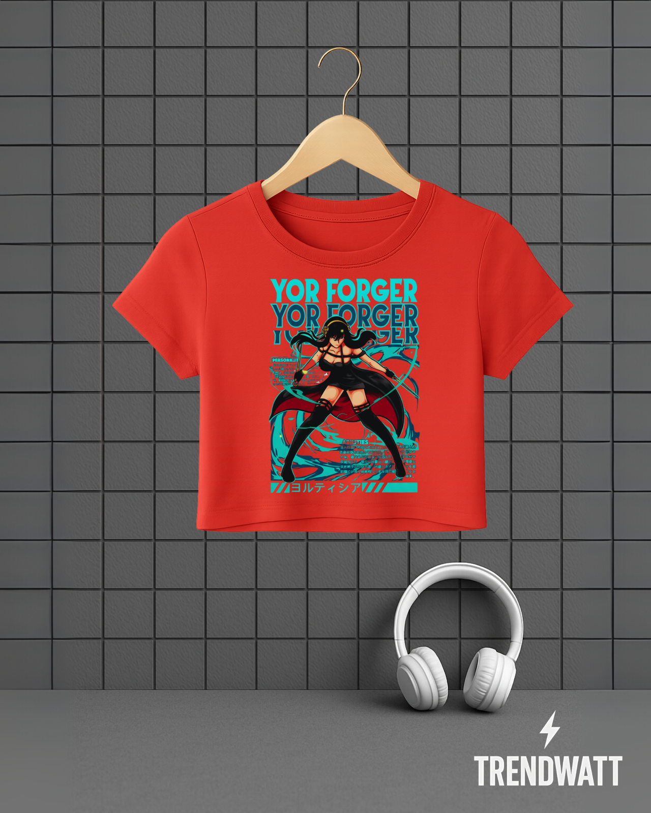 Yor Forger | Spy x Family Anime Crop Top
