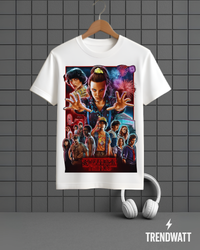 Thumbnail for Stranger Things | Retro Sci-Fi Series Tribute T-Shirt