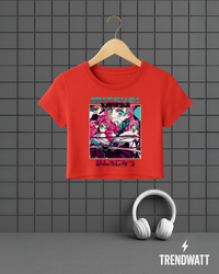 Thumbnail for Mitsuri Kanroji | Demon Slayer Anime Crop Top