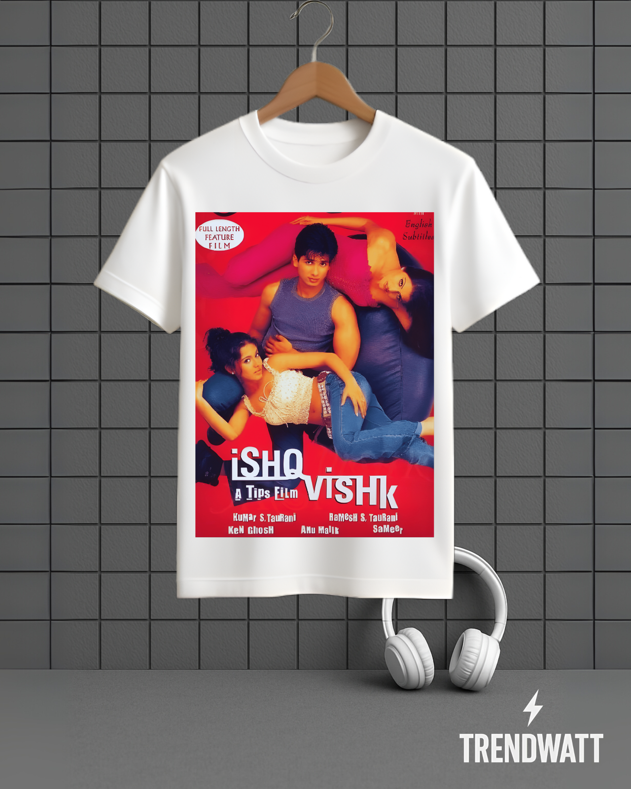 Ishq Vishk | Youthful Bollywood Romance T-Shirt