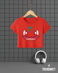 Thumbnail for Bulbasaur | Cute Pokémon Crop Top