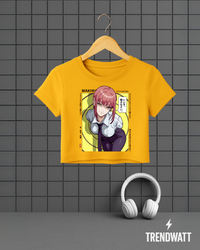 Thumbnail for Makima | Chainsaw Man Anime Crop Top