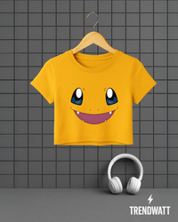 Thumbnail for Chamender | Cute Pokémon Crop Top