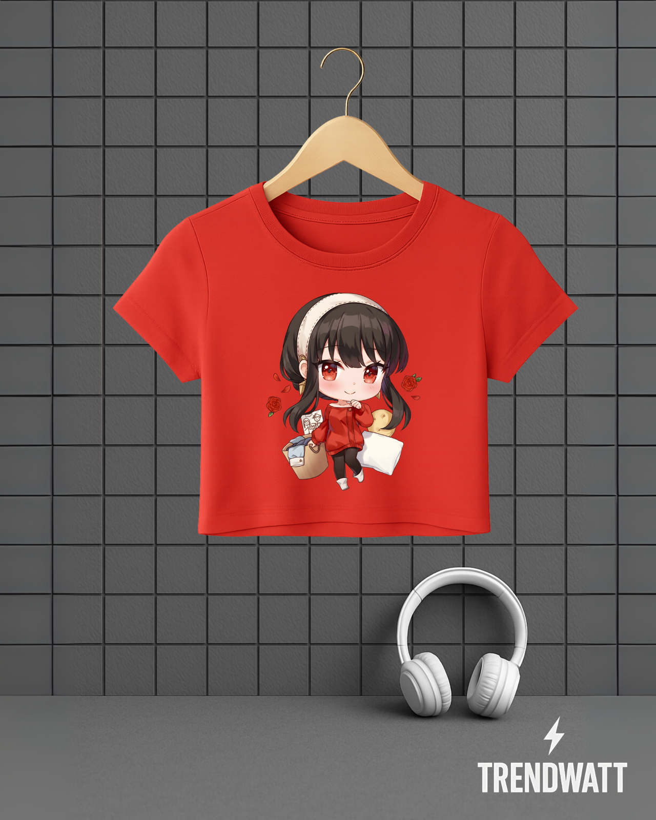 Yor Forger | Stylish Anime Spy Crop Top