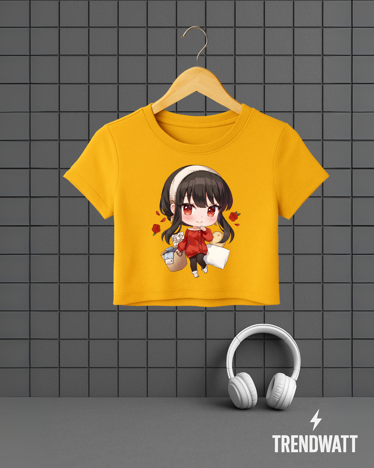 Yor Forger | Stylish Anime Spy Crop Top